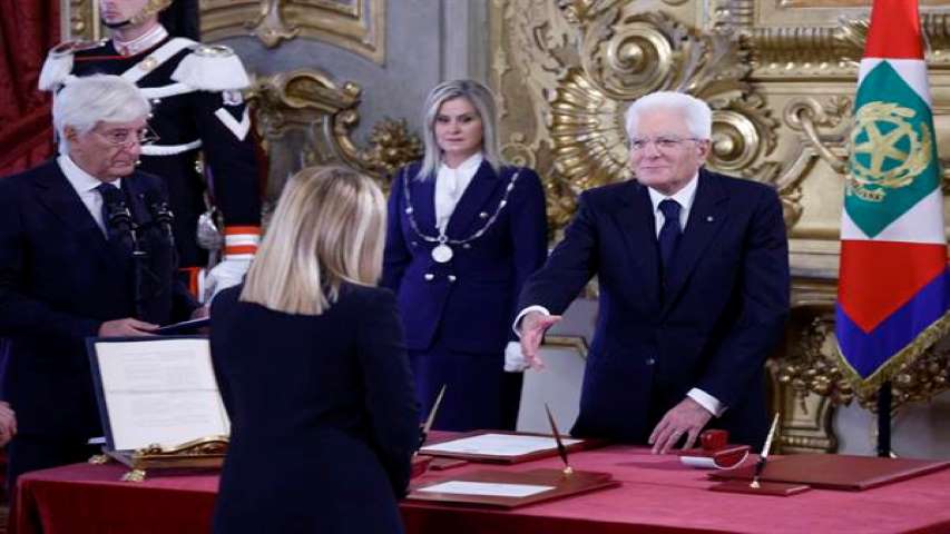 Giorgia Meloni jura como nueva primera ministra mujer de Italia
