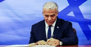 Israel firmó el acuerdo de fronteras marítimas con el Líbano