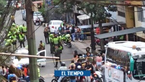 Medellín: Policía de civil mató a hombre que intentaba robar una moto - Medellín - Colombia