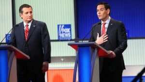 Senadores Ted Cruz y Marco Rubio acusan a Biden de erosionar la legimitidad de Juan Guaidó