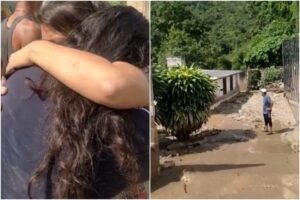 entre lágrimas familias del sector El Castaño lamentan la pérdida de sus viviendas (+Video)