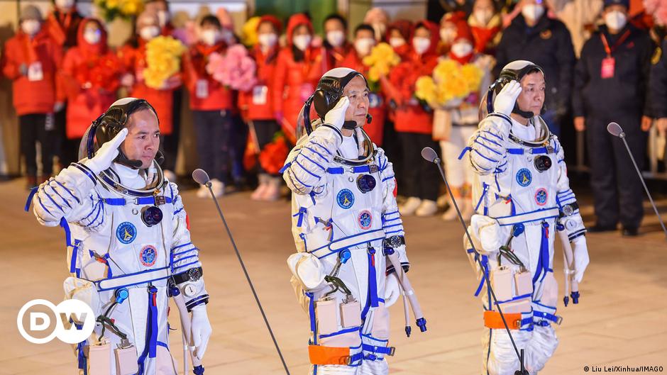 Astronautas chinos llegan a la estación espacial Tiangong | El Mundo | DW