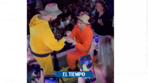 Bad Bunny: propuesta de matrimonio en el concierto en Medellín - Medellín - Colombia