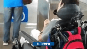 Cali: persona en silla de ruedas no subió al MIO; no abrieron puertas - Cali - Colombia