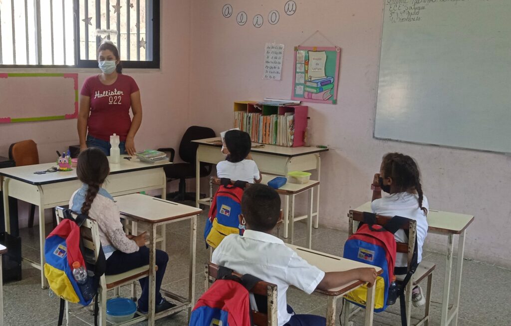 Con la Escuela situación escolar venezolana 2022-2023
