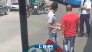 Conductor del MIO habría sido amenazado por no dejar pasar en contravía - Cali - Colombia