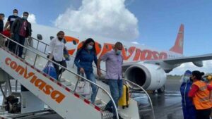 Conviasa planea 12 vuelos entre noviembre y diciembre para repatriar a venezolanos
