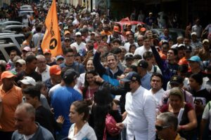 Guaidó reiteró que siguen acciones de calle y que tras firma del diálogo "no espera buena fe del régimen"