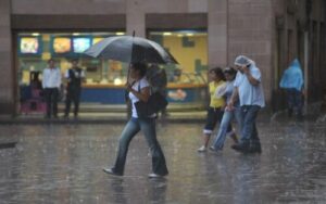 Inameh prevé intensas lluvias en gran parte del país
