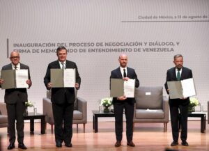 La Plataforma Unitaria y el régimen de Maduro vuelven a las negociaciones en México - El Diario
