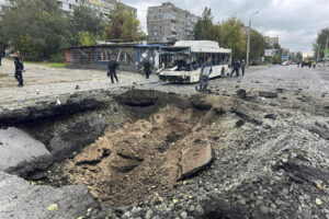 Los ataques rusos golpean la regin ucraniana de Odesa y la ciudad de Dnipro