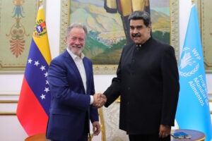 Maduro se reunió con director del Programa Mundial de Alimentos
