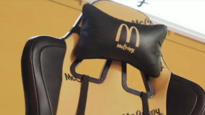 McDonald's ha creado una silla de gaming a prueba de grasa
