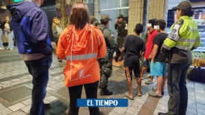 Medellín: siete menores fueron hallados en el Parque Lleras - Medellín - Colombia