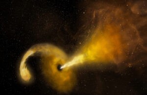 TELEVEN Tu Canal | Detectaron agujero negro que expulsa restos de estrella absorbida