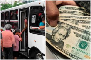 Transportistas de Caracas aumentaron el pasaje arbitrariamente por alza del dólar (+El monto)
