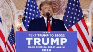 Trump anuncia su tercera candidatura a la presidencia de Estados Unidos