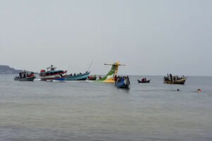 Un avin con 43 personas se estrella en el lago Victoria en Tanzania