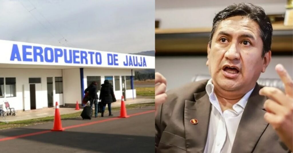 Vladimir Cerrón pide al Gobierno que se cree un aeropuerto en el Valle del Mantaro