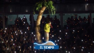 Bad Bunny sufre caída en concierto de Guatemala; se viraliza en TikTok - Entretenimiento - Cultura