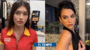 Cajera del Oxxo en México es viral por su parecido a Dua Lipa - Gente - Cultura