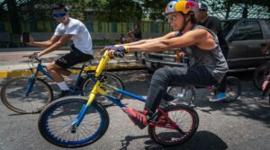 Daniel Dhers invita a su última "bicicletada" del 2022 en Caracas
