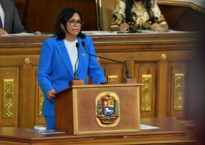 Delcy Rodríguez presentó Ley de Presupuesto 2023 por Bs 170.703 millones a AN de 2020