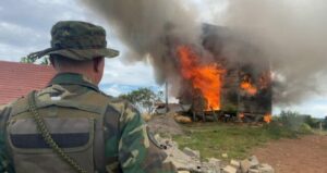 FANB desmanteló campamento del Tren de Guayana con material de guerra | Diario El Luchador