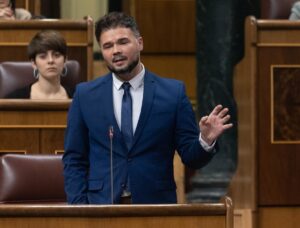 Gabriel Rufián pide más fuerza para ERC porque su "papel es obligar al PSOE a hacer"