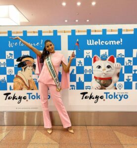 Isbel Parra ya aterrizó en Tokio para participar en el Miss International | Diario El Luchador