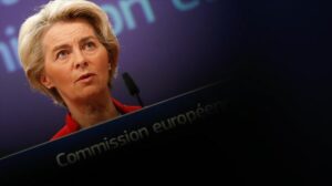 La presidenta de la Comisión Europea, Ursula Von der Leyen. Foto: EFE