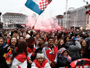 Las calles de Croacia están de fiestas