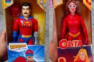 Los juguetes de Superbigote y Cilita que repartió el gobierno en Navidad (+Video)