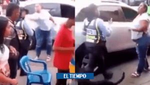 Mujer cacheteó en Valledupar a policía por plata ‘para las gaseosas’ - Otras Ciudades - Colombia