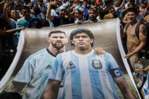 Mundial 2022 Qatar: Messi supera a Maradona en el desierto