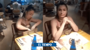 Taxista boletea en video a mujer que no le quiso pagar por una carrera - Medellín - Colombia