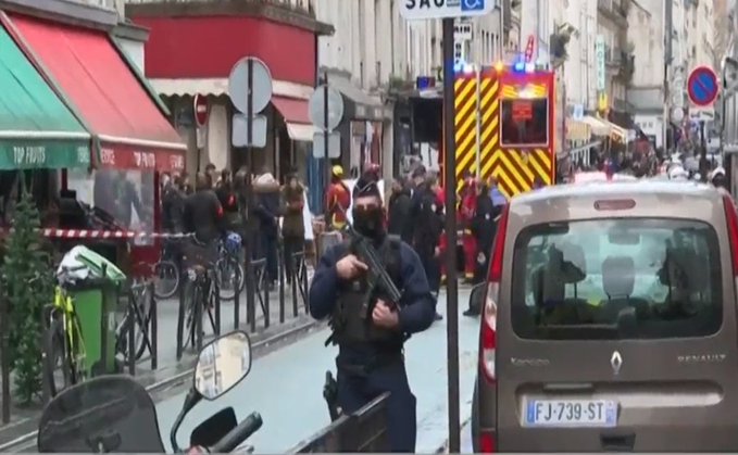 Tres muertos y cuatro heridos deja tiroteo en el centro de París