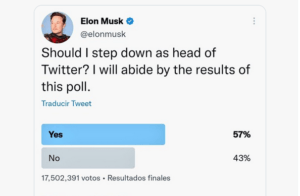 Usuarios de la red dicen a Elon Musk que debe renunciar a Twitter