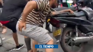 Video: supuesta riña terminó en baile de reggaetón en el centro de Cali - Cali - Colombia