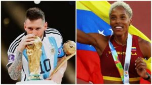 Yulimar Rojas y Messi, los mejores deportistas de América en 2022