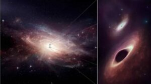 Dos agujeros negros crecen juntos en una cercana fusión galáctica | Diario El Luchador