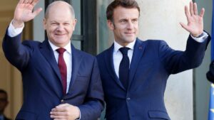 Francia y Alemania intentan mostrar buena sintonía tras la tormenta diplomática del pasado otoño