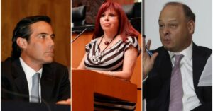 “Hay que clavarles denuncias”: Layda Sansores presentó nueva conversación contra Alito Moreno y Javier Tejado