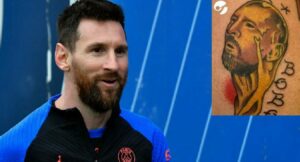 Hombre quiso tatuarse a Messi, pero diseño quedó como Voldemort, de Harry Potter