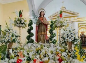 Homenajean a Santa Inés en la ciudad de Cumaná