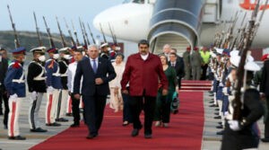 Maduro recibe al presidente de Cuba Miguel Díaz Canel