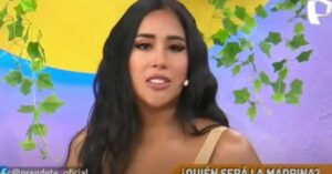 Melissa Paredes se molesta en vivo y pide que ya no la involucren con Rodrigo Cuba y Ale Venturo: “Estoy cansada”