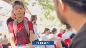 Niño genio vende dulces para ayudar a su familia y lo buscan en Antioquia - Medellín - Colombia