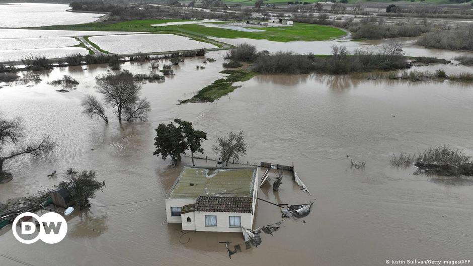 Oeste de EE.UU golpeado por intensas lluvias e inundaciones | El Mundo | DW