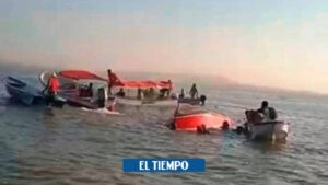 Rescatan a turistas de lancha que se volcó en Cartagena - Otras Ciudades - Colombia